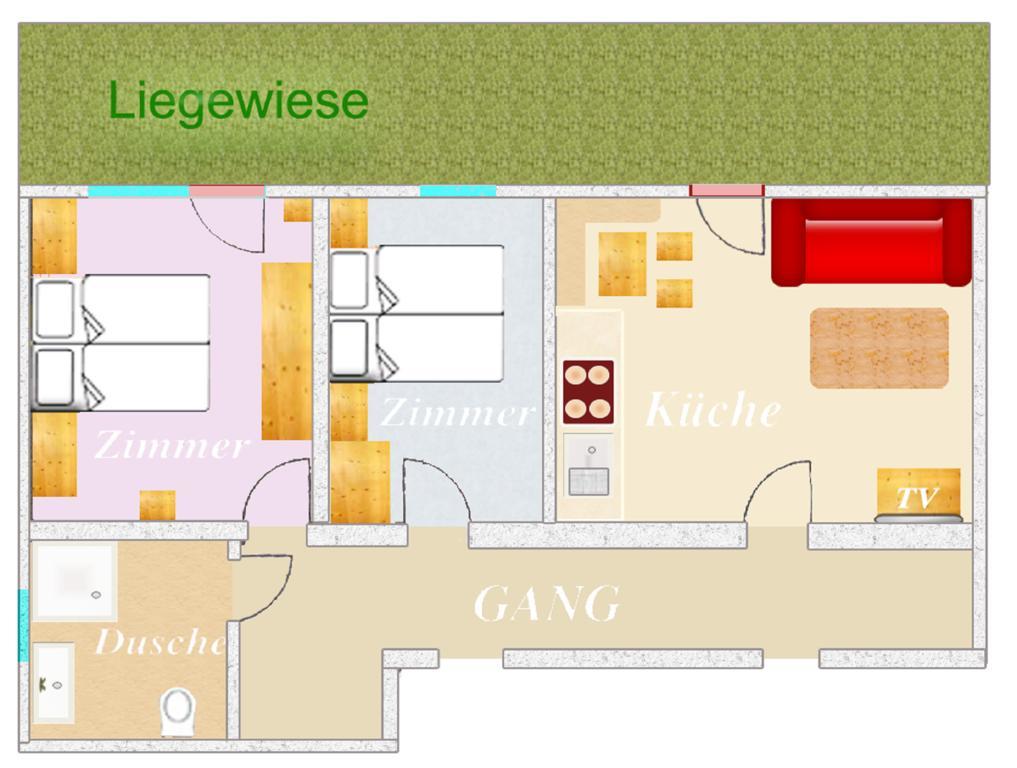 Apartment Kreidl Hippach Exterior foto
